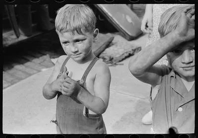 Steelworker's son, Pittsburgh, Pennsylvania, 1938