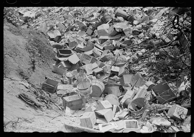 Children at city dump, Ambridge, Pennsylvania, 1938