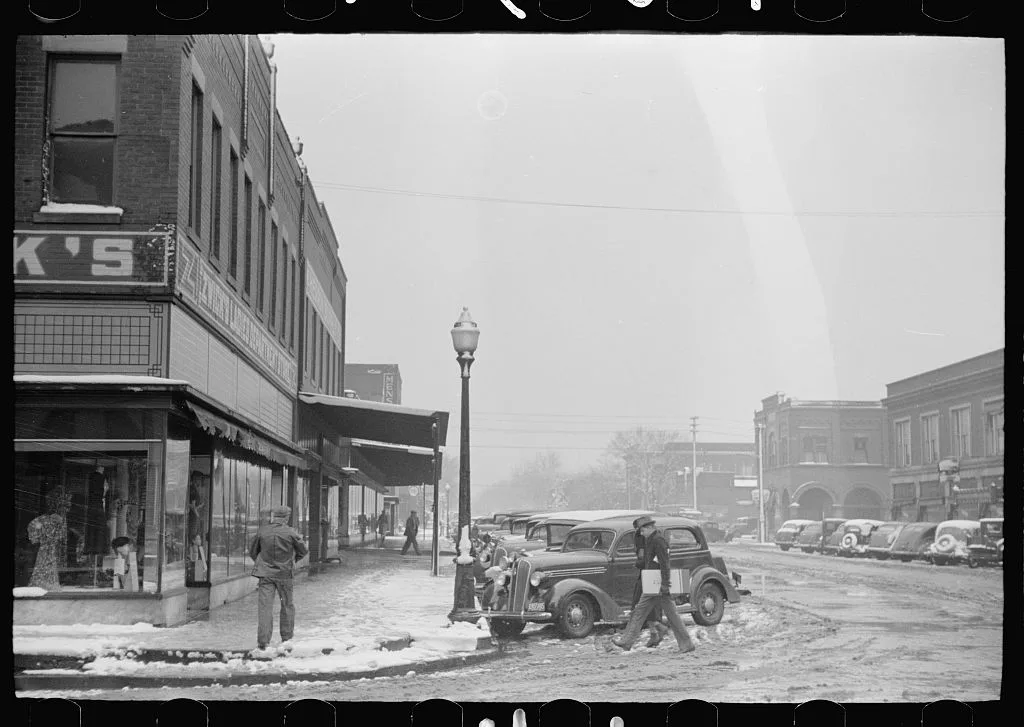 Main street, Herrin, Illinois, 1939