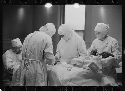 Operation, Herrin Hospital (private), Herrin, Illinois, 1939