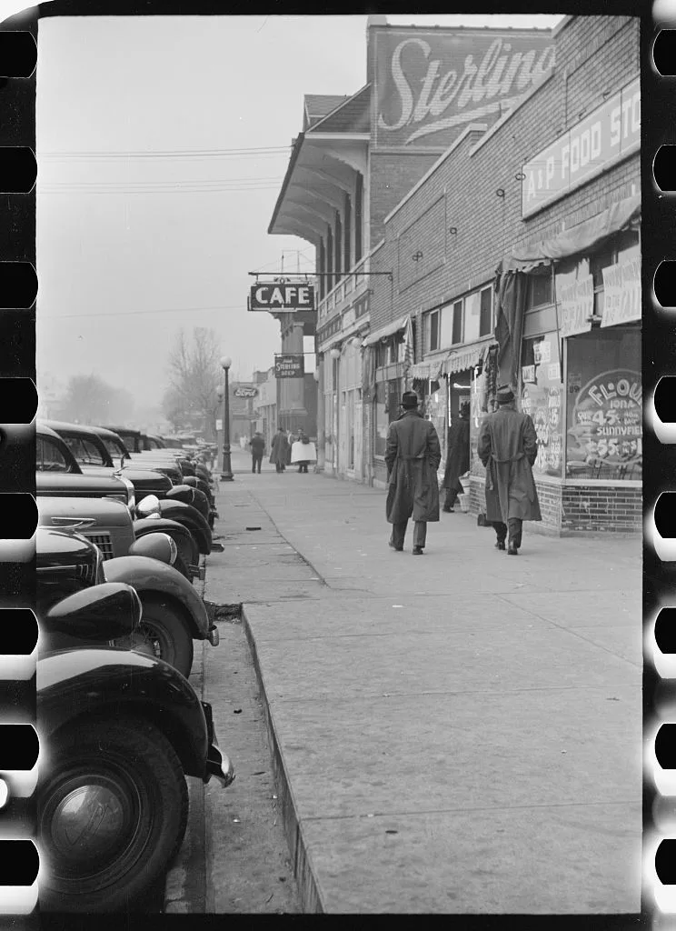 Main street, Herrin, Illinois, 1939