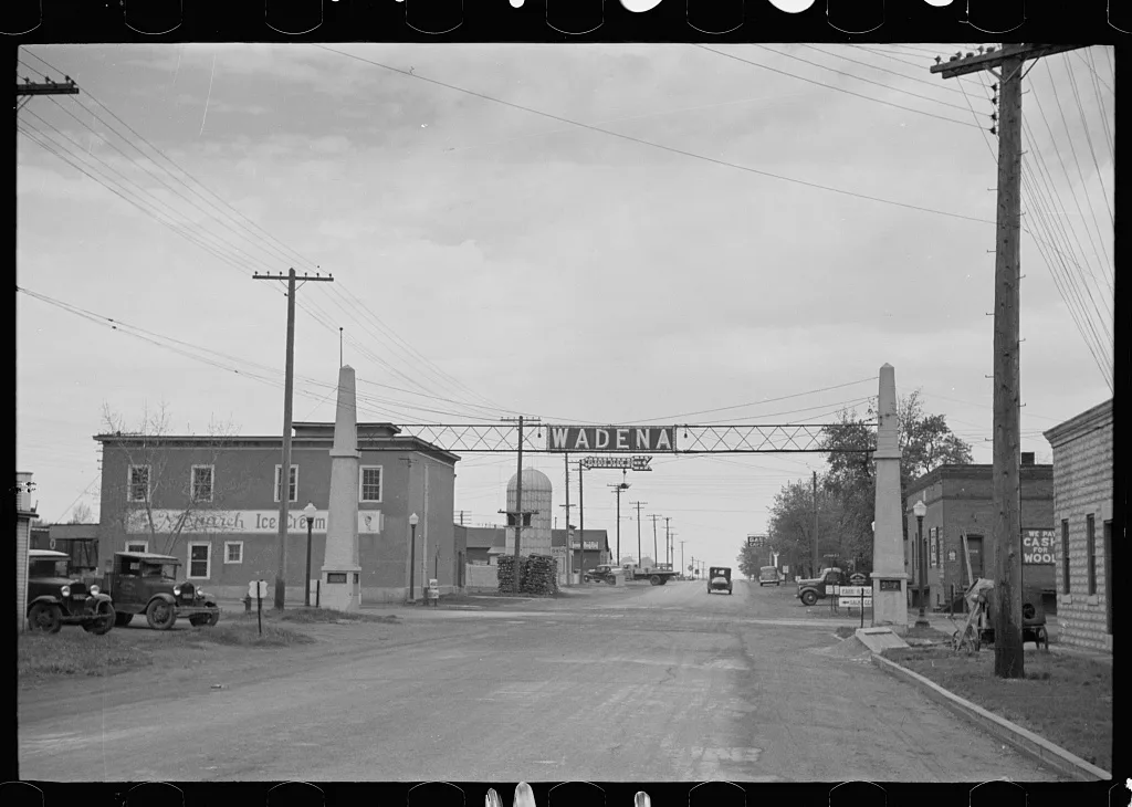 Highway U.S. No. 10 near Wadena, Minnesota, 1939