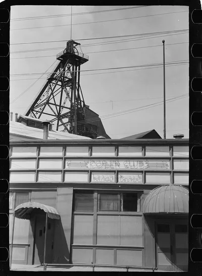 Nightclub in Meaderville, Montana, 1939