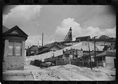 Copper miner's home, Butte, Montana, 1939