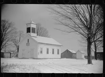 Rural school, Orange County, New York, New York (State), 1939