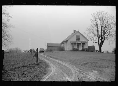 Farm, Parke County, Indiana, 1940