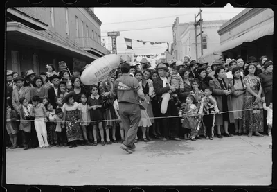 Children's parade, Charro Days fiesta, Brownsville, Texas, 1942