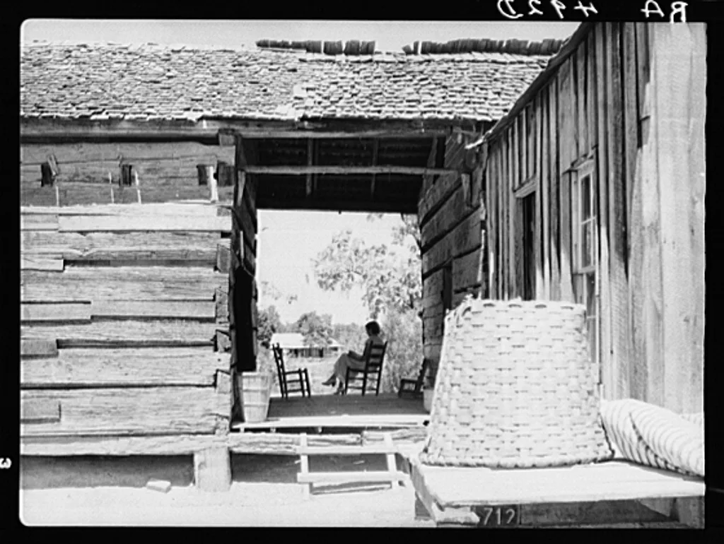 Home of rehabilitation client. Mississippi, 1935