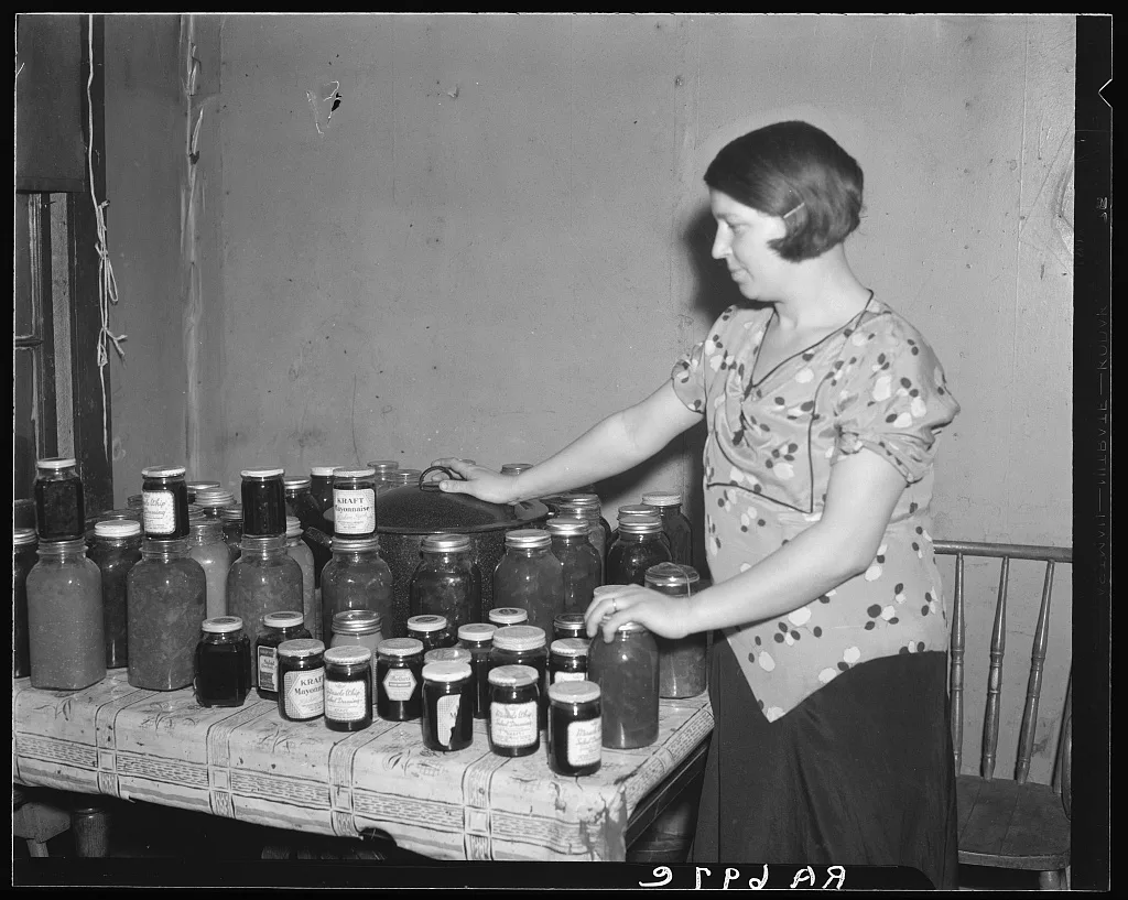 Wife of a successful rehabilitation client. Virginia, 1935