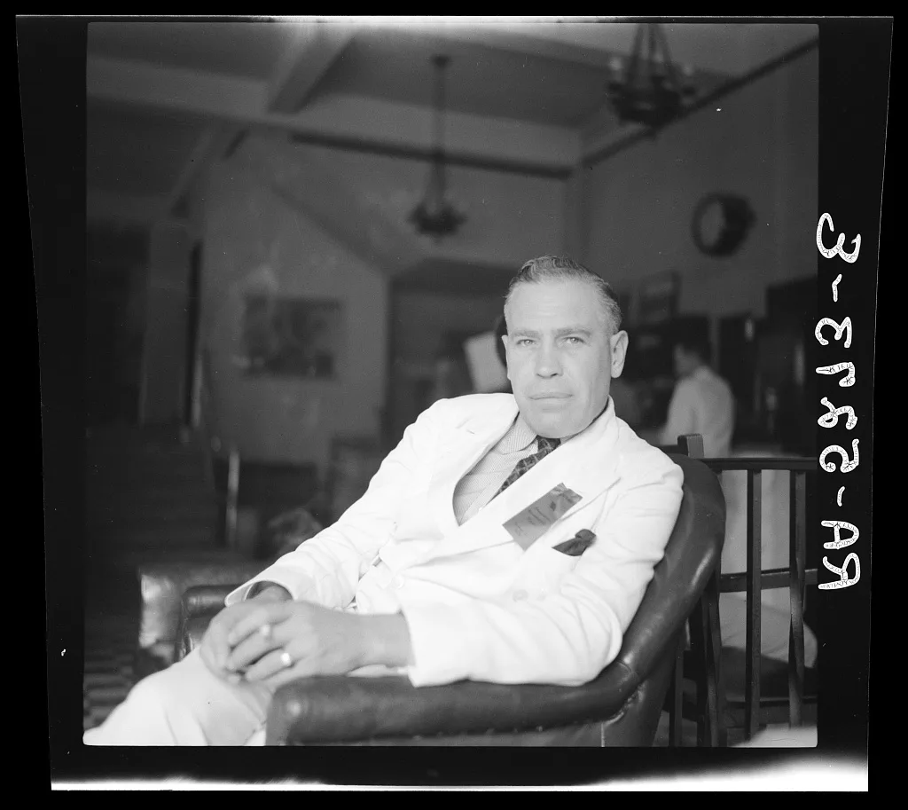 Paul Jordon, regional information adviser, region seven, 1936