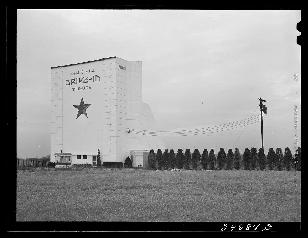 U.S. Highway 80, Texas, between Fort Worth and Dallas, 1942