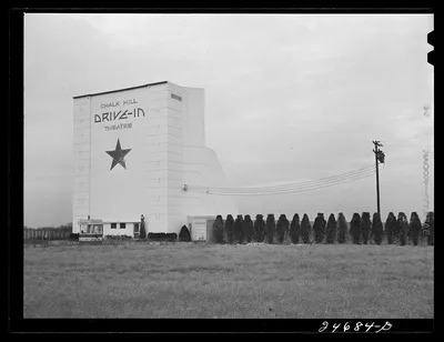 U.S. Highway 80, Texas, between Fort Worth and Dallas, 1942