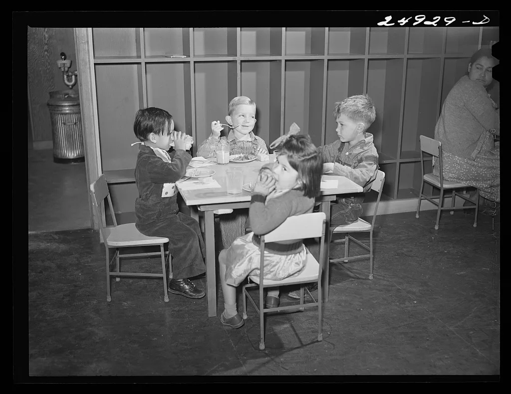 Harlingen, Texas. FSA (Farm Security Administration) camp. Nursery…, 1942