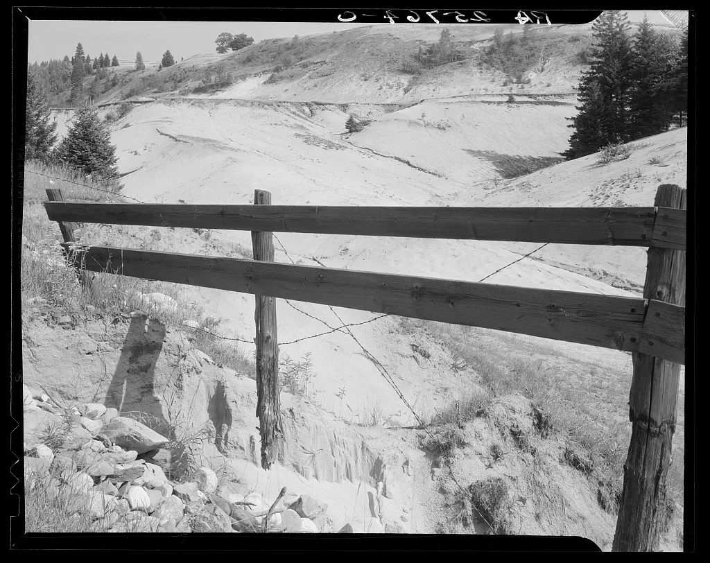 Erosion. Caledonia County, Vermont, 1937