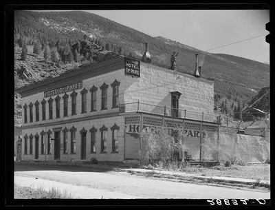 Hotel De Paris. Georgetown, Colorado, 1939