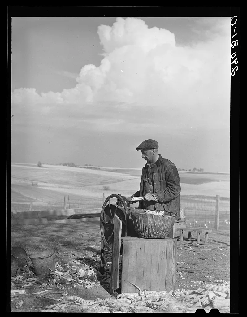 With the aid of the FSA (Farm Security Administration) supervisor,…, Iowa, 1939
