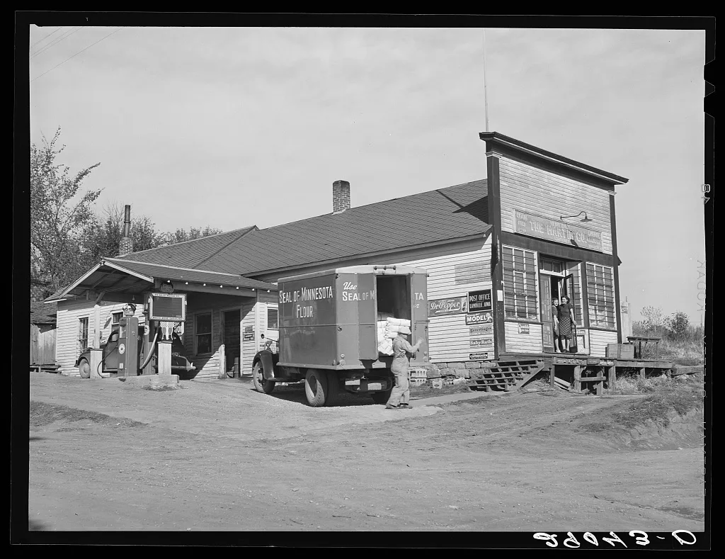 General store. Lamoille, Iowa, 1939