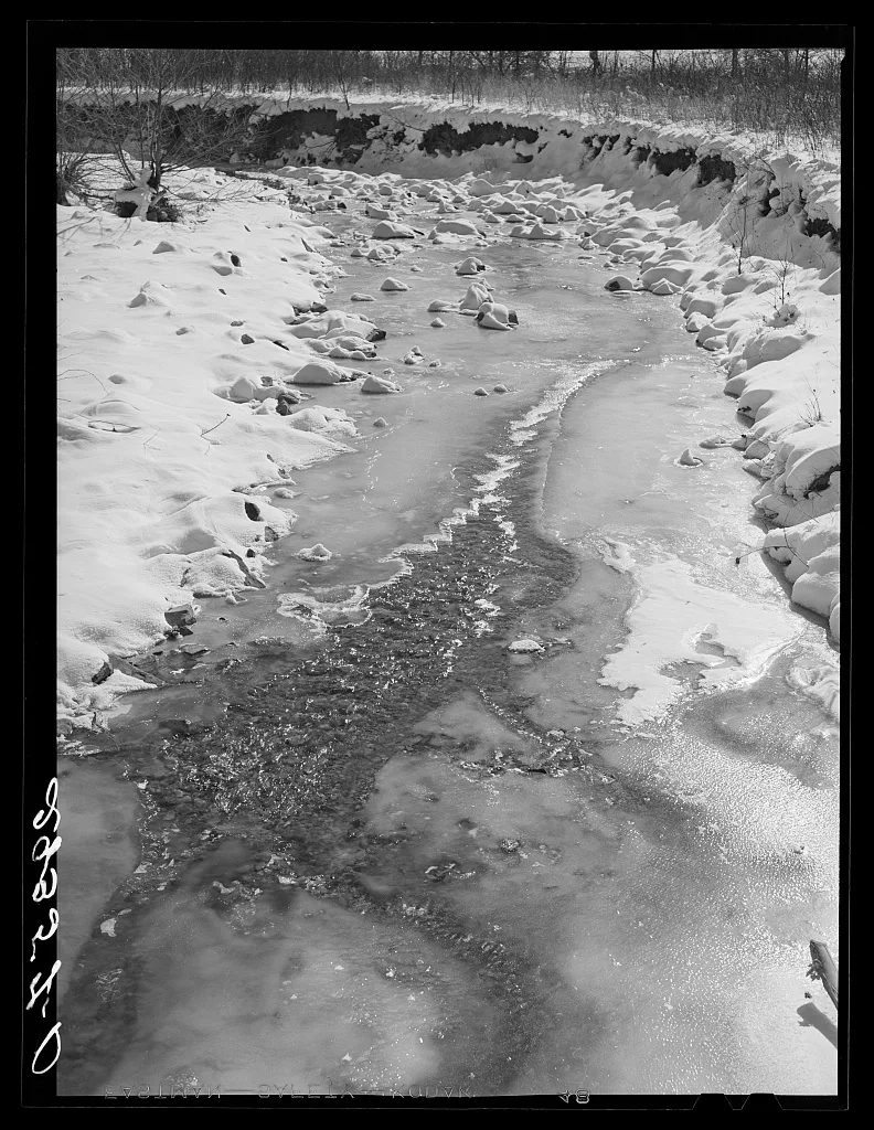 Creek. Ross County, Ohio, 1940
