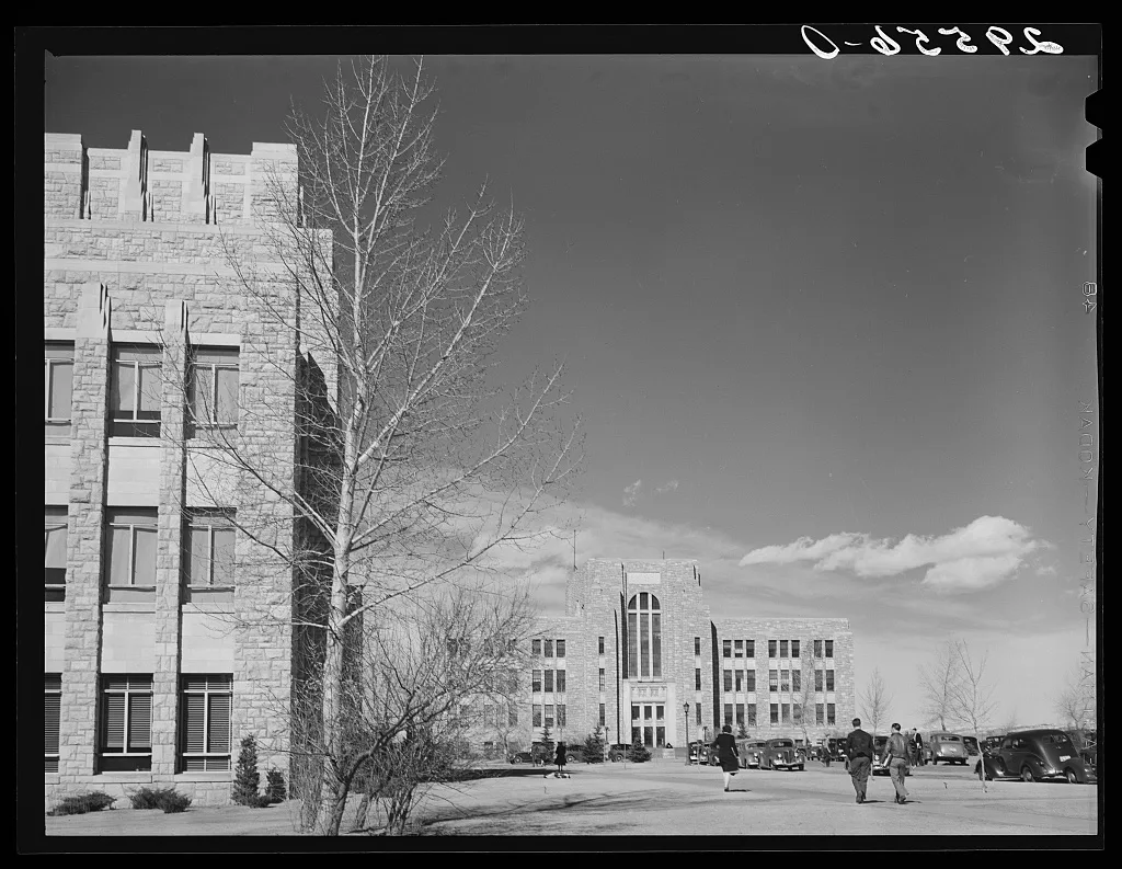 Wyoming University. Laramie, Wyoming, 1940