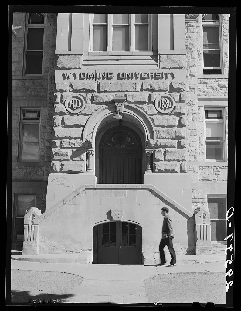 [Untitled photo, possibly related to: Wyoming University. Laramie,…, 1940