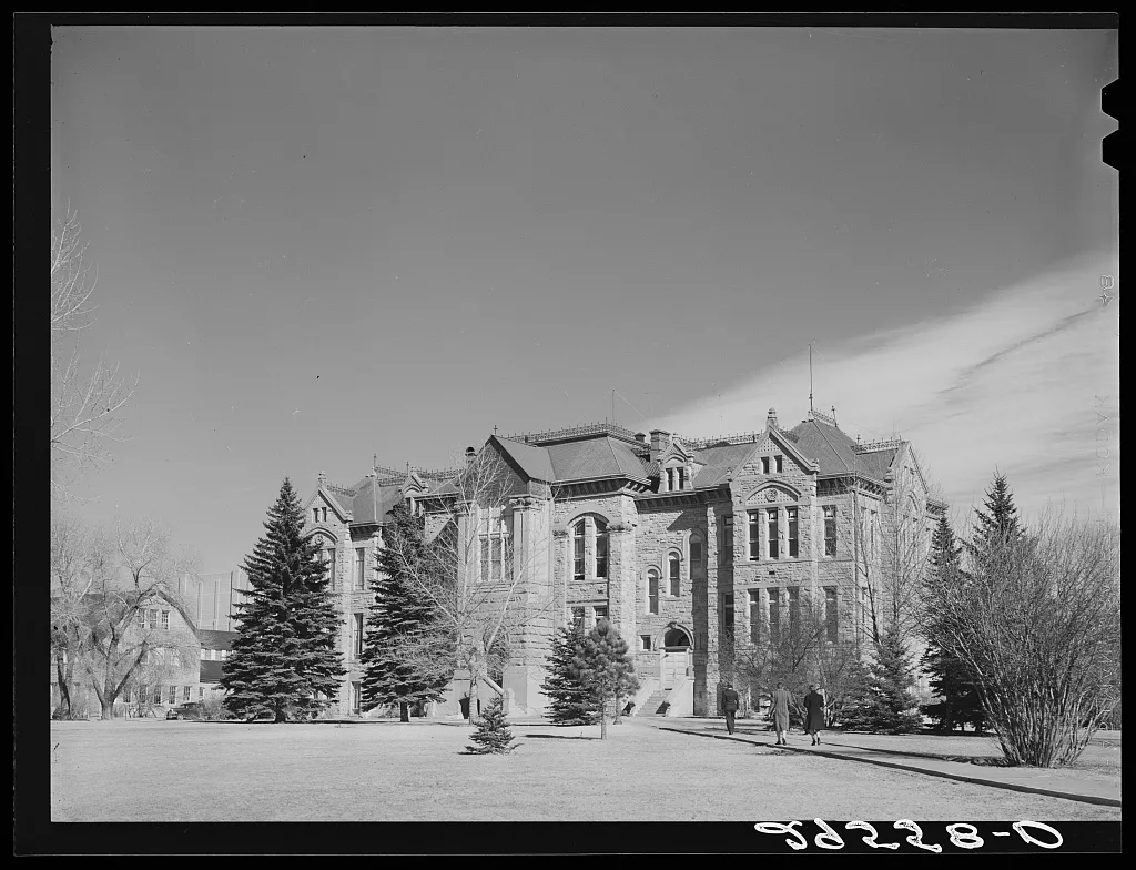 Wyoming University. Laramie, Wyoming, 1940