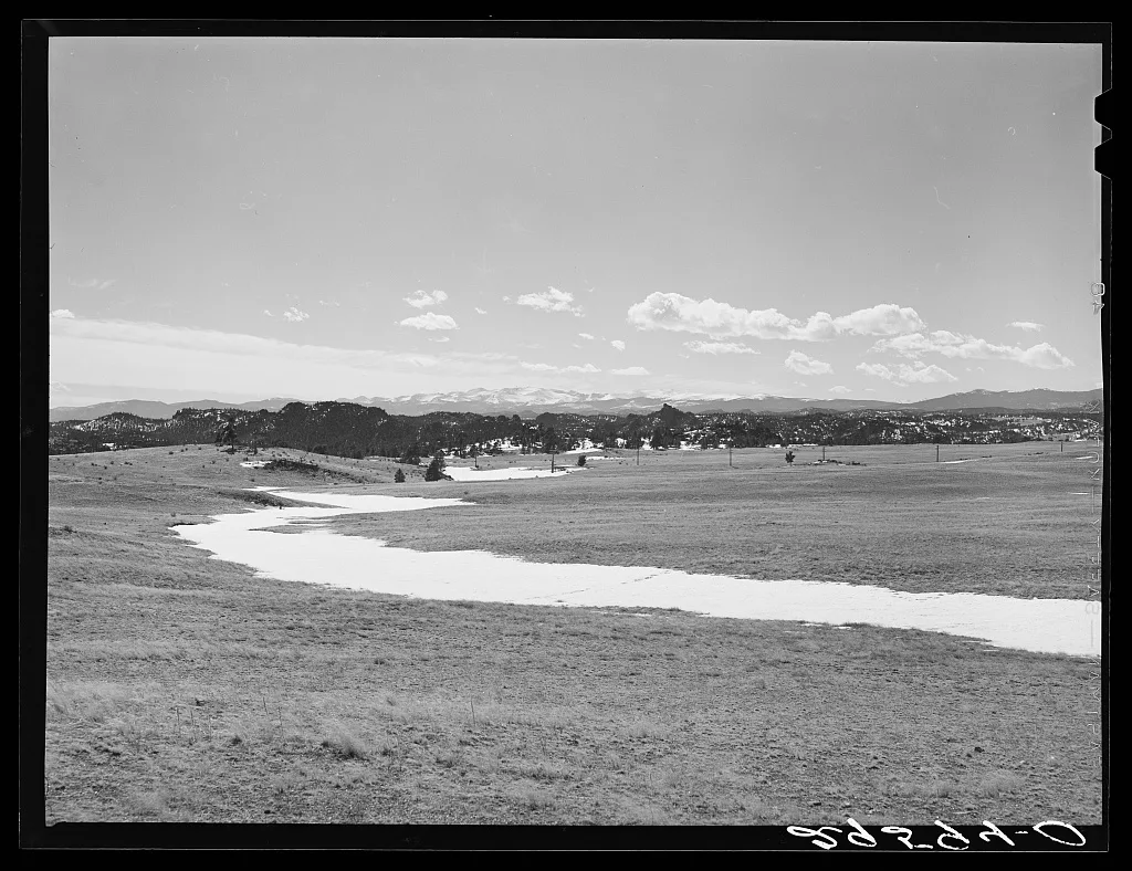 Sierra Nevada Mountains. Ormsby County, Nevada, 1940