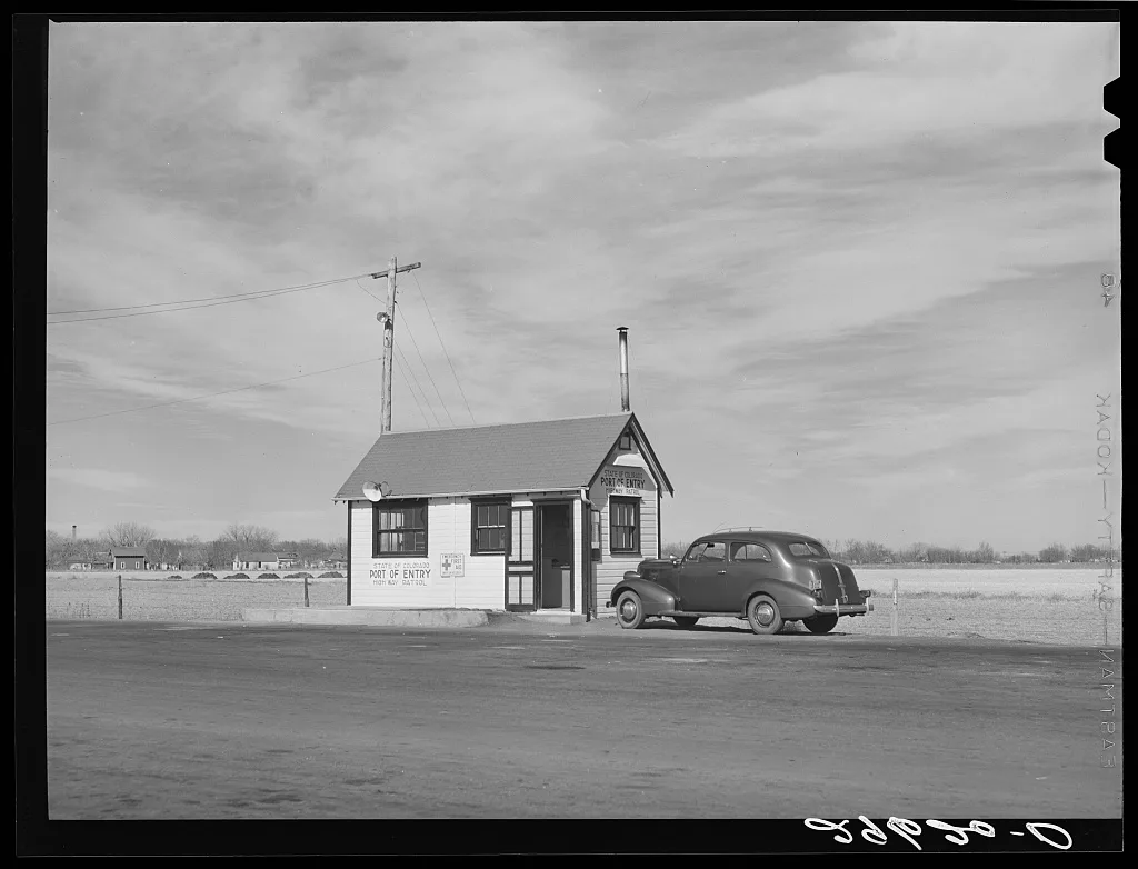Port of entry. Colorado, 1940