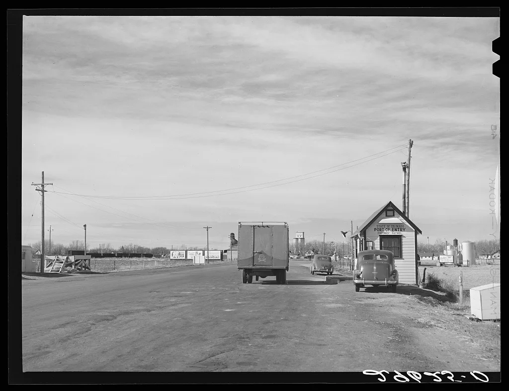 Port of entry. Colorado, 1940