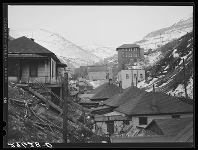 Miners' homes. Bingham, Utah, 1940