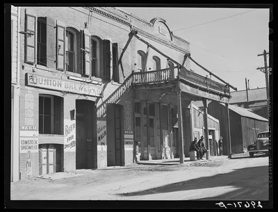Main street. Virginia City, Nevada, 1940