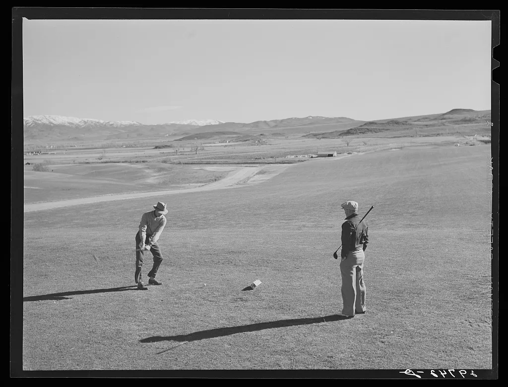 Golf course. Reno, Nevada, 1940