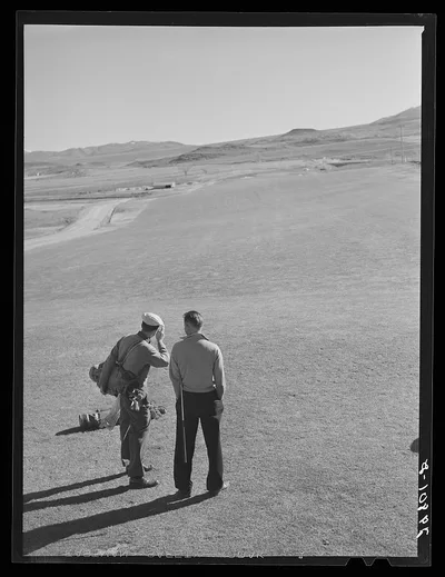 [Untitled photo, possibly related to: Golf course. Reno, Nevada], 1940