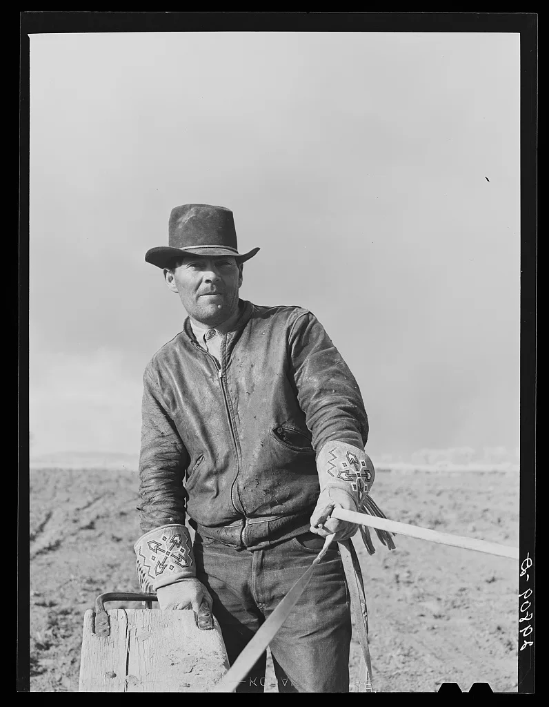 Cowhand. Elko County, Nevada, 1940
