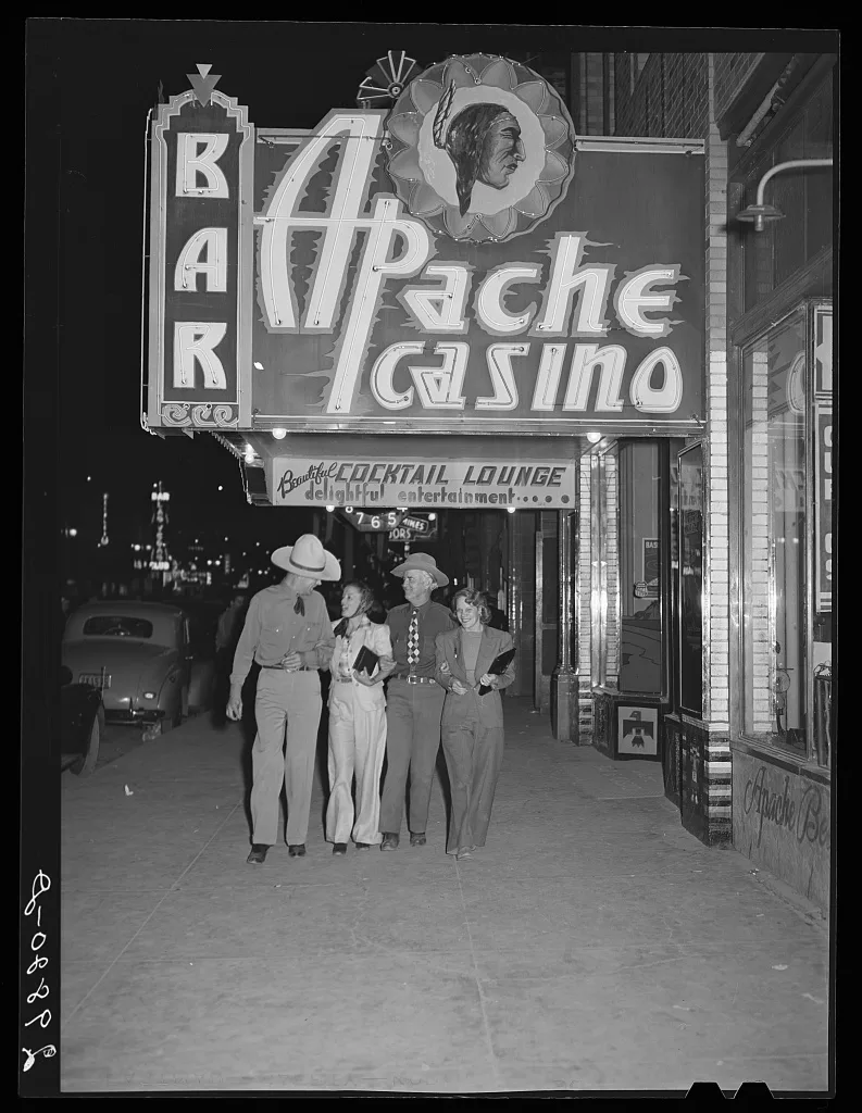 Main street. Las Vegas, Nevada, 1940