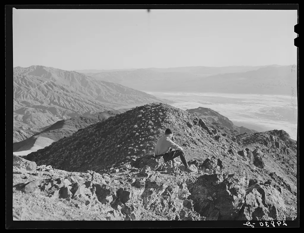 [Untitled photo, possibly related to: Dantes View. Death Valley,…, California, 1940