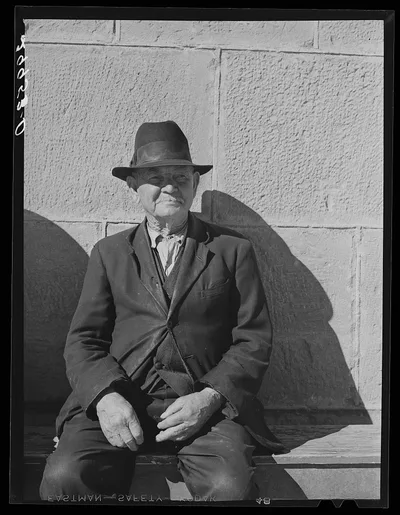 Early settler. Carson City, Nevada, 1940