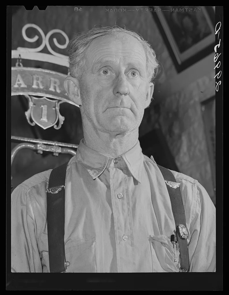 Fireman. Carson City, Nevada, 1940
