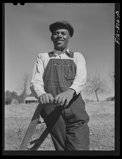 Zebulon, North Carolina. Feggen Jones, farmer, 1942