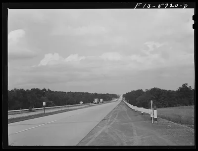 Pennsylvania Turnpike, Pennsylvania, 1942