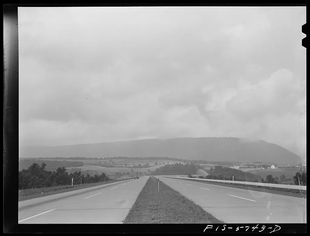 Pennsylvania Turnpike, Pennsylvania, 1942