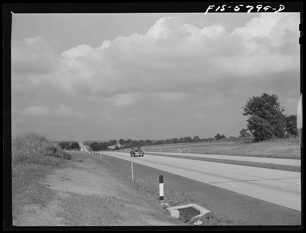 Pennsylvania Turnpike, Pennsylvania, 1942